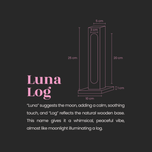 آباژور رومیزی Luna Log