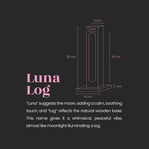 آباژور رومیزی Luna Log