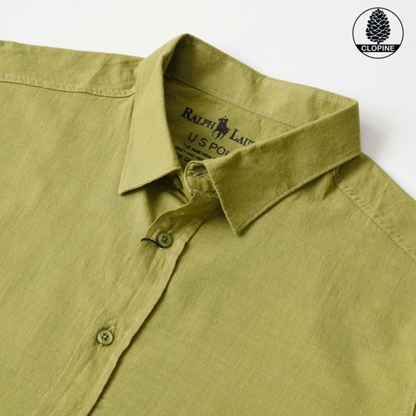 پیراهن آستین بلند لینن اسلپ - کد 0030