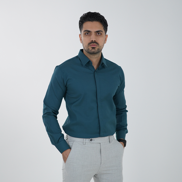 پیراهن مردانه شبرو آستین بلند