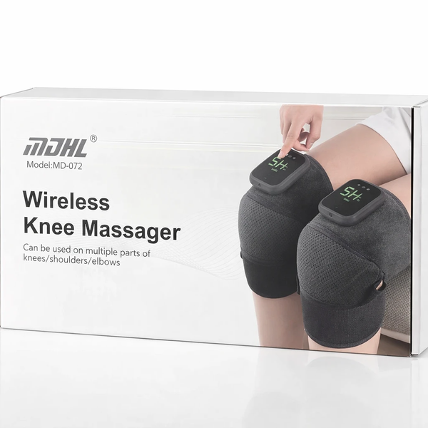 ماساژور زانو و آرنج MDHL مدل MD072 – حرارتدار، ویبره قوی، شارژی و قابل استفاده برای زانو، شانه و آرنج