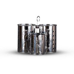 جا قاشقی سه عددی استیل