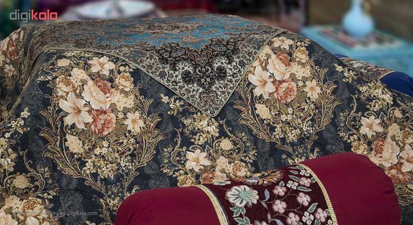لحاف کرسی هلکو مدل مری یلدا 6 نفره سایز 300 × 300 سانتی‌متر