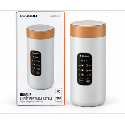 کتری برقی مسافرتی پرودو UNIQUE SMART PORTABLE KETTLE | 450ml