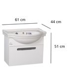 ست کابینت و روشویی توییس مدل tws 1029