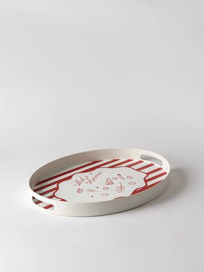 سینی مادام کوکو مدل Amore سایز 30*42 سانتی متر