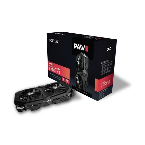 کارت گرافیک ایکس اف ایکس مدل XFX RX 5700 XT Raw II 8GB GDDR6 استوک