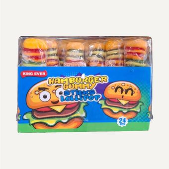 پاستیل همبرگر سیخی Hamburger gummy