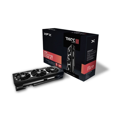 کارت گرافیک xfx RX5700 xt 3fan
