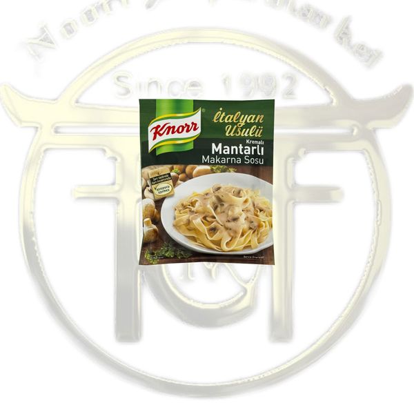 سس پاستا با قارچ کنور Mantarli