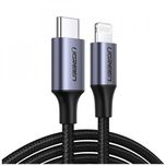 کابل تبدیل USB-C به لایتنینگ یوگرین مدل US304 طول 2 متر