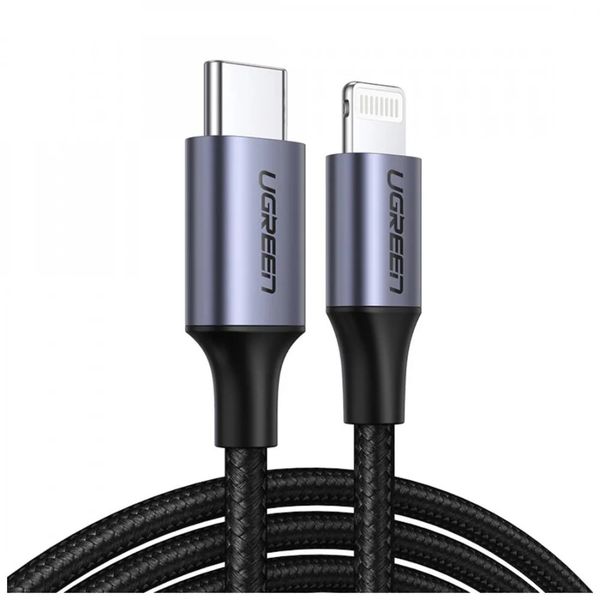 کابل تبدیل USB-C به لایتنینگ یوگرین مدل US304 طول 2 متر