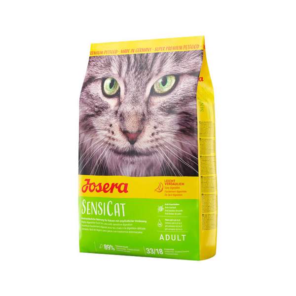 غذای خشک گربه سنسی کت جوسرا برای گوارش حساس Josera SensiCat