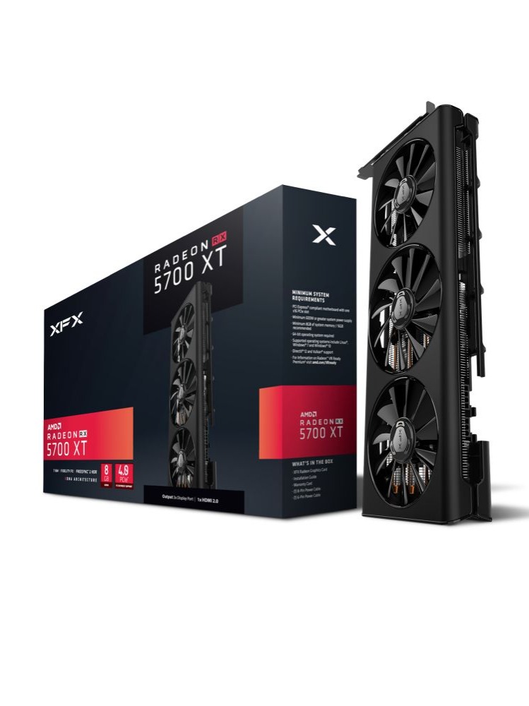 کارت  گرافیک ایکس اف ایکس مدل XFX AMD Radeon RX 5700 XT 8GB GDDR6 Tripple fan
