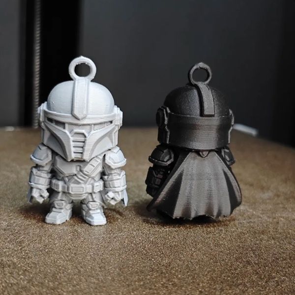 آویز و جاکلیدی فیگور زرهی مدل Mini Armor