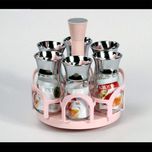 ست جای ادویه 7 پارچه کاپریس کد 12662*25