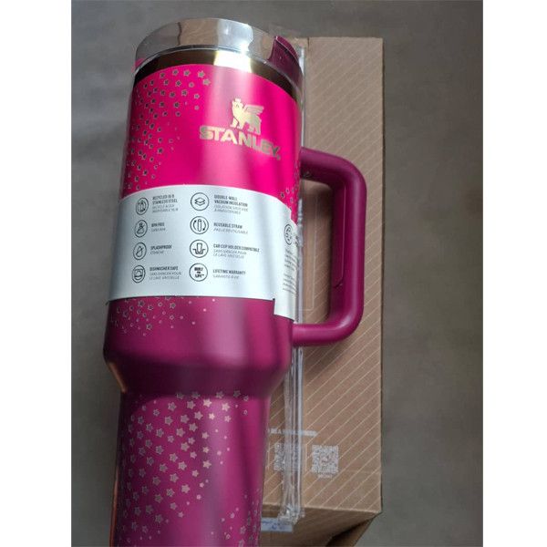تراول ماگ استنلی مدل Tumbler طرح شماره 005 ظرفیت 1.18 لیتر