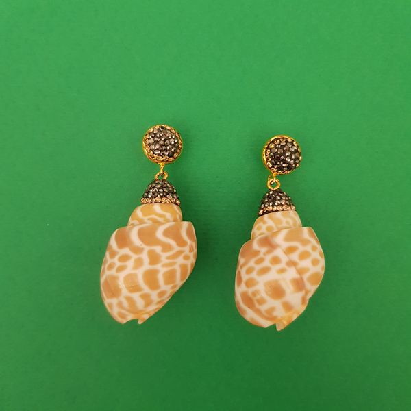 گوشواره زنانه مدل صدف 02