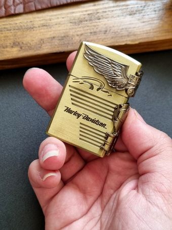 فندک بنزینی طرح هارلی