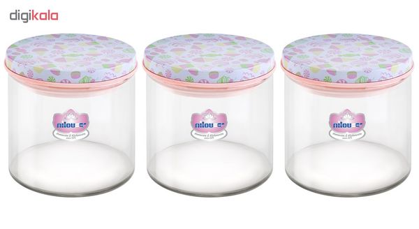 بانکه نیلوفر مدل هرا کد 4 بسته 3 عددی