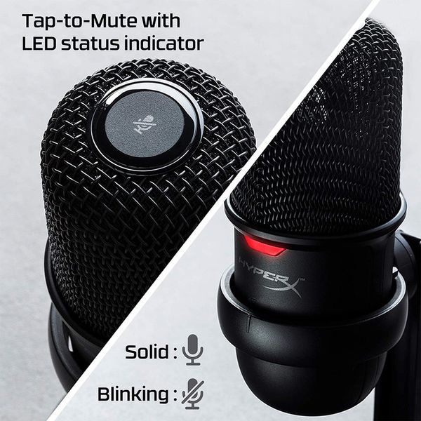 Microphone HyperX SoloCast Black