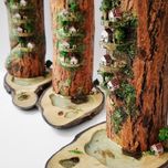 جاعودی آبشاری چوبی مدل ایلیگان