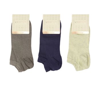 جوراب ساق کوتاه مردانه ویزیون کد VMS301.3Z2 بسته 3 عددی