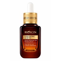 سرم ضد چروک بیوکسین مدل HYALURONIC ACID 3% مناسب برای انواع پوست حجم 30 میلی لیتر