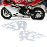 برچسب بدنه موتورسیکلت شیپرس طرح اسکلت کد Sm036S بسته 2 عددی