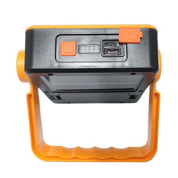 نورافکن دستی مدل خورشیدی کد ML-2867-A با نور مهتابی