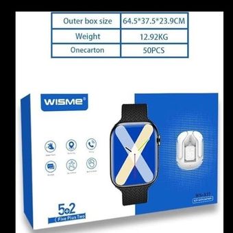 پکیج دوگانه: ساعت هوشمند ویسمی مدل WS-X17 و ایرپاد بلوتوثی؛ زیبایی مینیمال، کارایی حداکثری