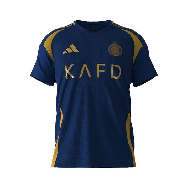 تی شرت ورزشی مردانه مدل النصر عربستان Away 2025