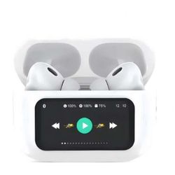 هدفون بلوتوثی مدل Airpods Pro 2 Touch Screen ANC/ENC