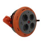 چندراهی برق بیلیون مدل قرقره PHE-05310-F USB-C