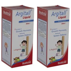 شربت آرژیتال هلث اید - 250 میلی لیتر بسته دو عددی 