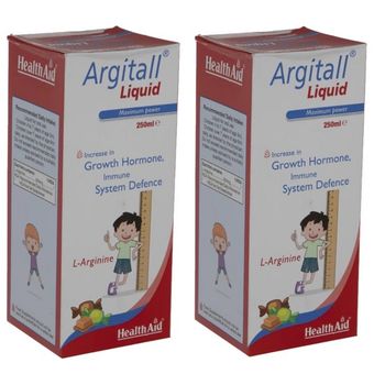 شربت آرژیتال هلث اید - 250 میلی لیتر بسته دو عددی 