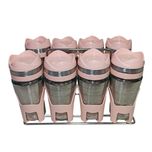 ست جا ادویه 9 پارچه کاپریس مدل فلورا کد GSP8