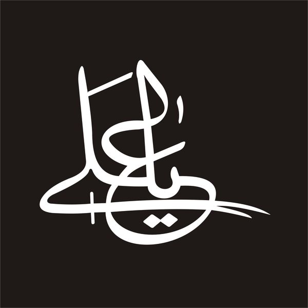 برچسب بدنه خودرو لیزارد مدل مذهبی طرح یا علی کد LZD-037*389