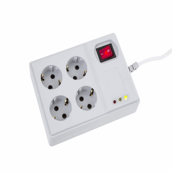 چندراهی برق و محافظ پارت الکتریک مدل PE2204 تعداد 10 عددی
