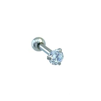 پیرسینگ گوش زنانه ژوپینگ مدل تک نگین