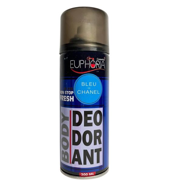 اسپری بدن ایفوریا مدل بلو شنل حجم 200 میلی لیتر