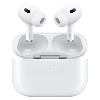 هدفون بلوتوثی اپل مدل AirPods Pro 2nd Generation با نویز کنسلینگ فعال (ANC)، نویز کنسلینگ میکروفون (ENC)، درگاه شارژ USB Type-C،