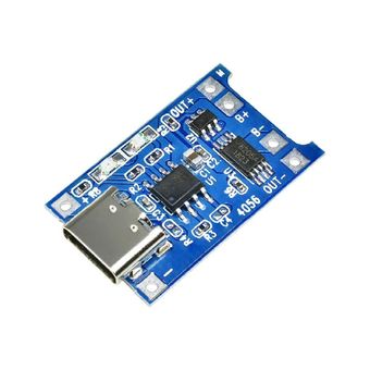 ماژول شارژ باتری لیتیومی تک سل TP4056 محافظ دار Type-C