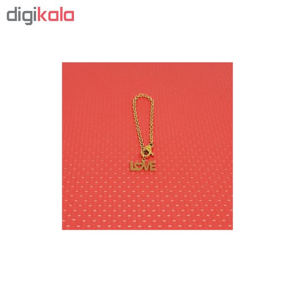 آویز ساعت طرح لاو کد 065