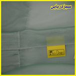 پرده تیکو دکو مدل دوخت ساده حریر سایز 500*280 سانتیمتر