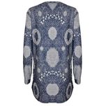 تونیک زنانه مدل 256003014 ژاکارد رنگ سرمه ای