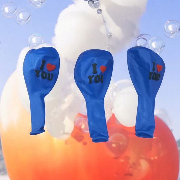 بادکنک مدل i love you بسته 25 عددی