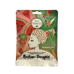 ماسک مو بخار تراپی ضد شوره بی بیوتی مدل هندوانه مناسب برای مو چرب سازگار با انواع مو حجم 50 میلی لیتر