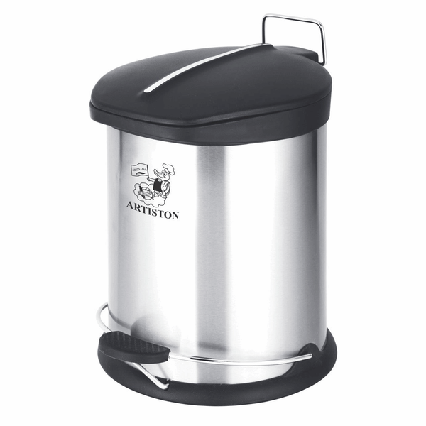 سطل زباله پدالی استیل آرتیستون صنعت کد 3005 گنجایش 5 لیتر