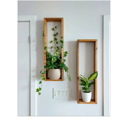 شلف دیواری چوبی 003